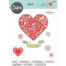 Thinlits Die Set 10PK Doily Heart