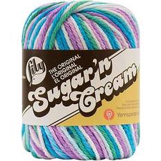 Lily Sugar'n Cream Yarn Ombres-Beach Ball Blue