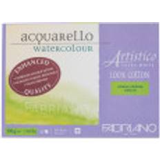 Papiers aquarelle Fabriano Artistico Enhanced Watercolor Block Extra White, Rough Press, 10" x 14"