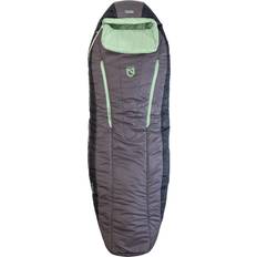 Nemo Equipment Sleeping Bags Nemo Equipment Forte Endless Promise 35 Sleeping Bag Women's Plum Gray/Celadon Green Regular 811666035233