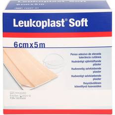 BSN Medical Leukoplast soft Pflaster 6 cmx5 m Rolle