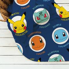 Pokémon Pokemon Gotta Fleece Blankets Blue, Multicolour