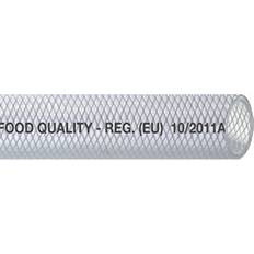 Seatec pvc slange krydsvæv food quality 6mm, rulle 5m