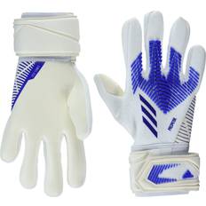 Adidas 7 Goalkeeper Gloves adidas Unisex-Adult League Goalie Predator Gloves, White/Blue