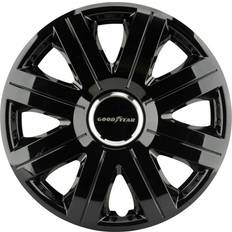 20 pulgadas - 5/120 Llantas de coche Goodyear 75510 1 Juego de 4 Tapacubos Color Negro 14 in Set de 4