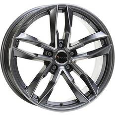 16 pollici Cerchioni Avus Cerchio In Lega AF16 7.5x17 5x112 ET 45 Anthracite Polished