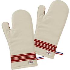 Topflappen Staub French Line Ofenhandschuhe Set 2-tlg Topflappen Rot