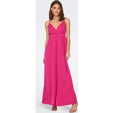 Only V-hals Maxi Kjole