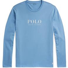 Polo Ralph Lauren Pyjamas Lang - Lyseblå/Hvid
