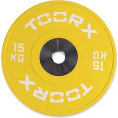 Gula Viktskivor Toorx Comp. Bumperplate 15 kg Ø50 mm