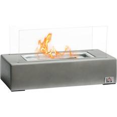 Electric Fireplaces on sale Homcom Tabletop ethanol fireplace portable alcohol fireplace with lid