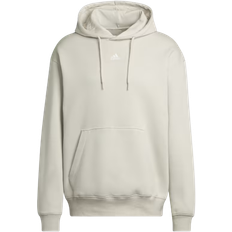 adidas Essentials Feelvivid Cotton Fleece Drop Shoulder Hoodie - Aluminium