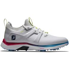 Knit Fabric Golf Shoes FootJoy HyperFlex Carbon Spikes M - White/Multi