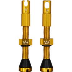 X Chris King Tubeless MK2 Valves 60mm Gold