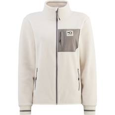 Kari Traa Rothe Midlayer Fleece Jacket - Birch White