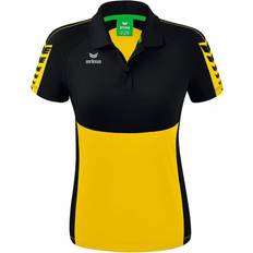Erima Six Wings Poloshirt Damen - Gelb/Schwarz