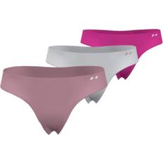 Under Armour Elastan/Lycra/Spandex Trosor Under Armour 3-pack Pure Stretch Thong Pink/White