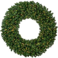 Vickerman Douglas Fir Artificial Christmas Wreath Decoration 60"