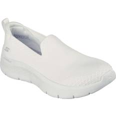 Skechers White Walking Shoes Skechers Sportliche Slipper weiß Damen Gr. weiß