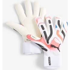 Puma Hvid Målmandshandsker Puma Ultra Ultimate Hybrid Goalkeeper Gloves White