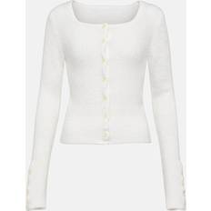 Jacquemus La Maille Picci cardigan white
