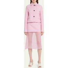 Ferragamo Oberbekleidung Ferragamo Jacke aus Schurwolle Pink