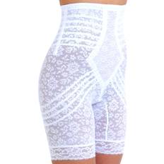 Florals - Women Shapewear & Under Garments Rago High Waist Leg Shaper - White