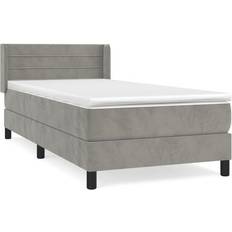 vidaXL Velvet Light Cama Continental