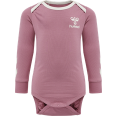 18-24M Bodys Hummel Maule Body L/S - Heather Rose (214236-4866)