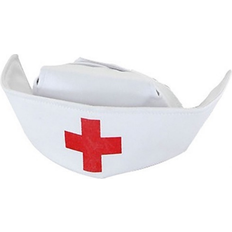 Nurse Costume Cap for Women White
