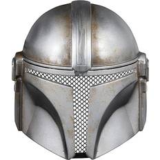 Grau Halb abdeckende Masken Star Wars Star Wars The Mandalorian Battle Worn Adult Half Mask