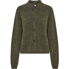 Gestuz Grøn Tøj Gestuz Alpha Cardigan - Dark Olive Melange