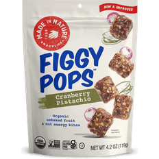 Fruit Snacks Made In Nature Cran Pistach Figgy Pops 119g 1pack