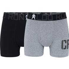 Ronaldo Boxer Shorts 2-pack - Grey/Black