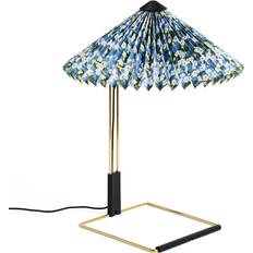 Liberty stof Hay Matin Polished Brass Bordlampe 38cm