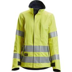 Snickers Dam Arbetsjackor Snickers ProtecWork Womans Jacket - Varselgul/Marinblå