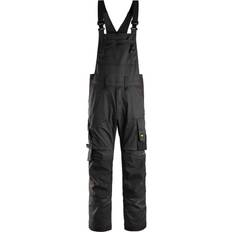 Snickers Workwear Arbeitsoveralls Snickers Workwear AllroundWork Stretch Bib and Brace Trousers - Black/Black