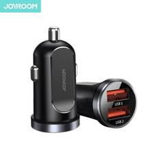 Qc3.0 billader Joyroom Billader med 2xUSB PD QC3.0 30W Sort