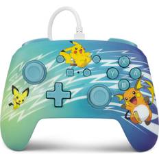 Game Controllers PowerA Enhanced Nintendo Switch Controller Wired Pikachu Evolution, Pokemon Switch Controller, Mappable Gaming Buttons, Officially licensed by Nintendo