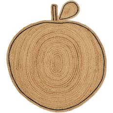 Børnetæpper Ferm Living Apple Tæppe Naturligt - Børnetæpper Jute Natural 1104268151