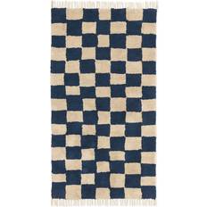 Ferm Living Mara Washable Matto 80 x 150 cm Deep Blue