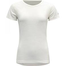 Dame - Merinoull Superundertøy Devold Breeze Merino T-shirt Wmn White