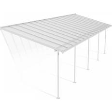 White Patio Covers Palram White Canopia Sierra Patio Cover 3X9.15