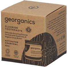 Georganics Fluoride Toothpaste Activated Charcoal 60ml