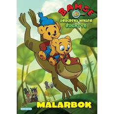 Bamse Målarbok och världens minsta äventyr