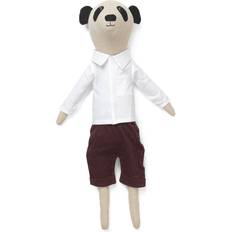 Natur Kuddar Barnrum Ferm Living Panda Teddy gosedjur Natural