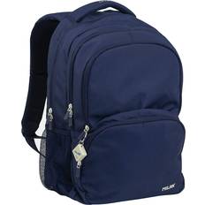 Blue - Women School Bags MiLAN Series School Backpack - Navy Blue