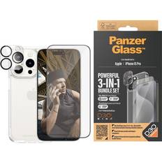 3-in-1 Protection Pack for iPhone 15 Pro