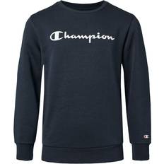 Champion Logo Sweatshirt Børn Blå 114 119