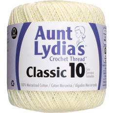 Coats Aunt lydia's classic crochet thread size 10-cream -154-420